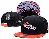 Broncos Team Logo Black Mesh Adjustable Hat GS,baseball caps,new era cap wholesale,wholesale hats